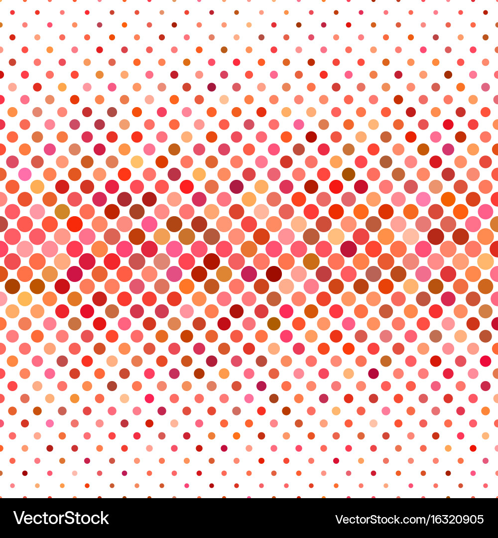 Colored circle pattern background - geometric vector image