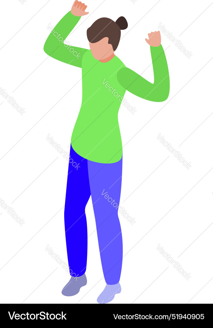 Young man celebrating success with enthusiasm Young man celebrating success with enthusiasm vector image