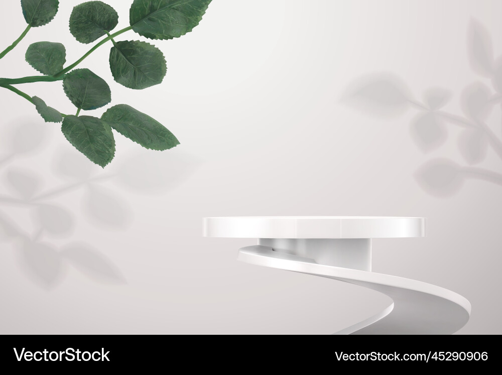 Backdrop for product display Backdrop for product display vector image