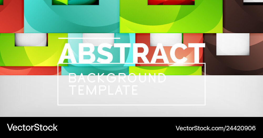 Background with color squares composition modern Background with color squares composition modern Vector Image