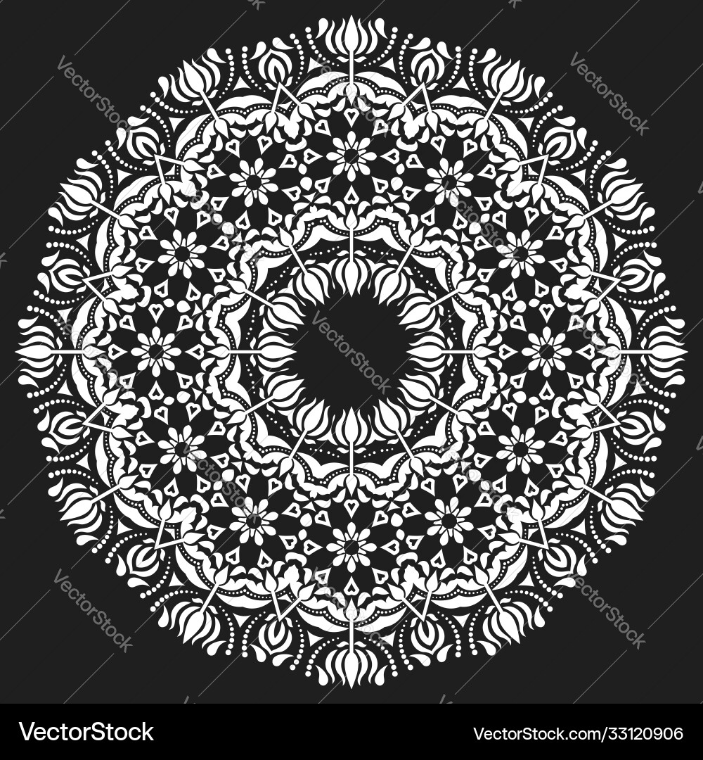 Elegant ornament in classic style Vector Image