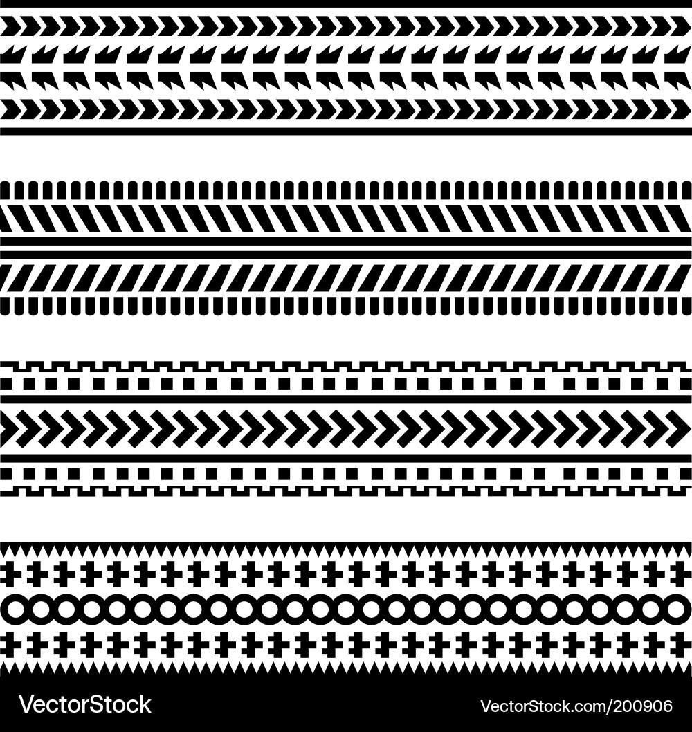 Tire Tracks Pattern Vector Image