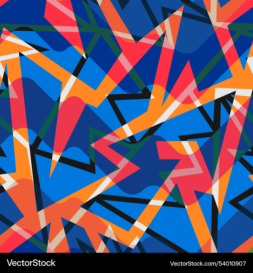 Abstract triangle seamless pattern Abstract triangle seamless pattern vector image