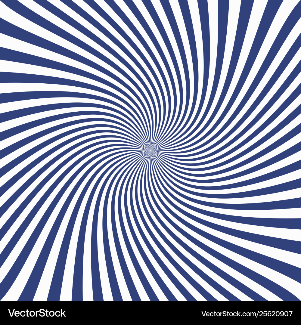 Dynamic Swirl Starburst Pattern vector image