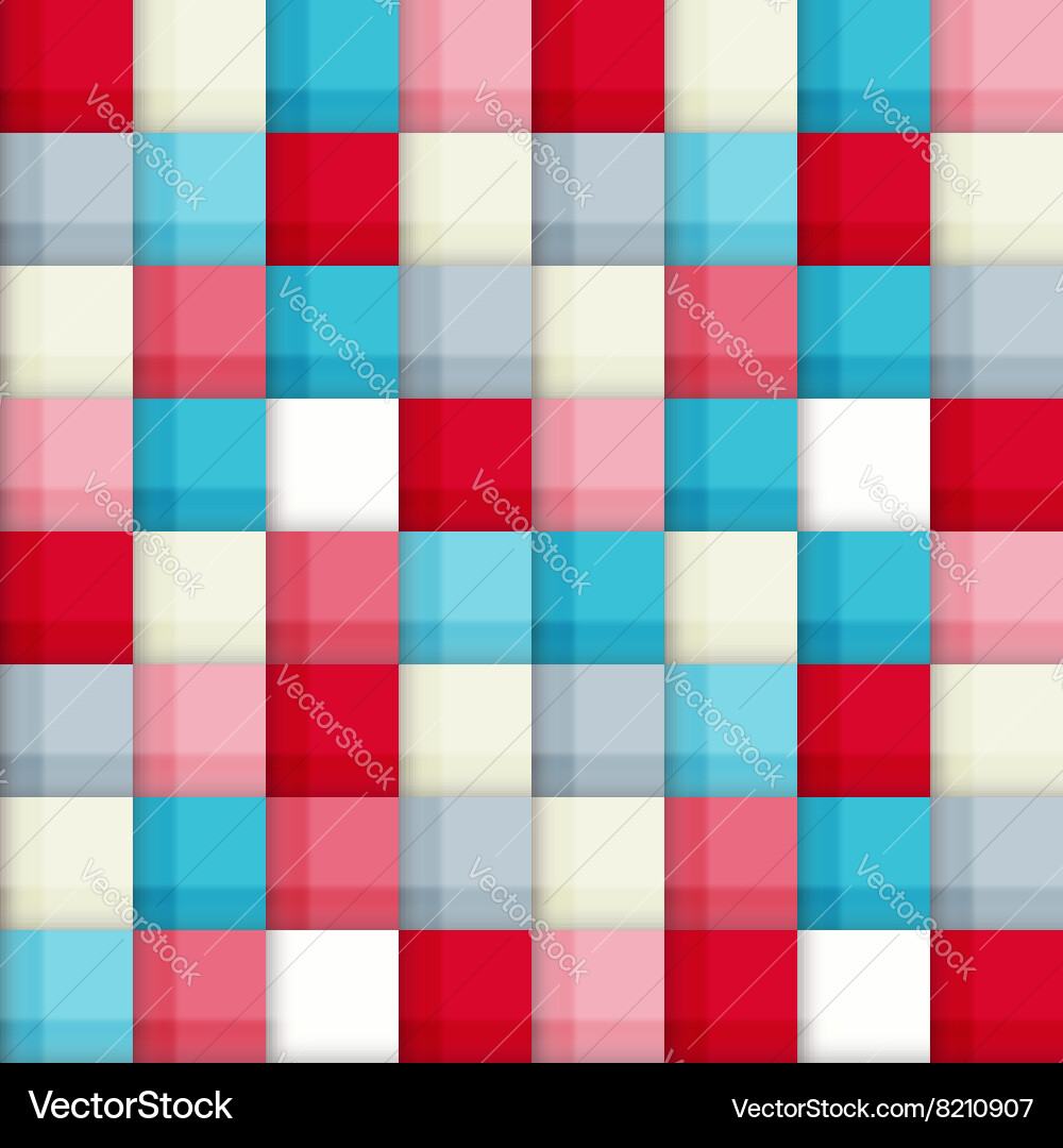Pink and Blue Square Pattern Royalty Free Vector Image