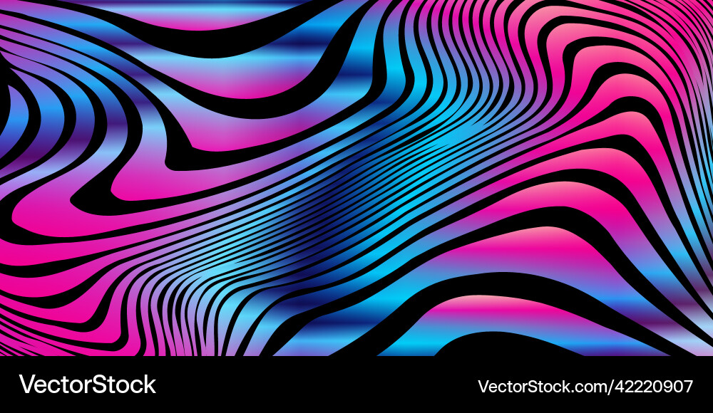 Retro pattern background- trending cyberpunk Vector Image