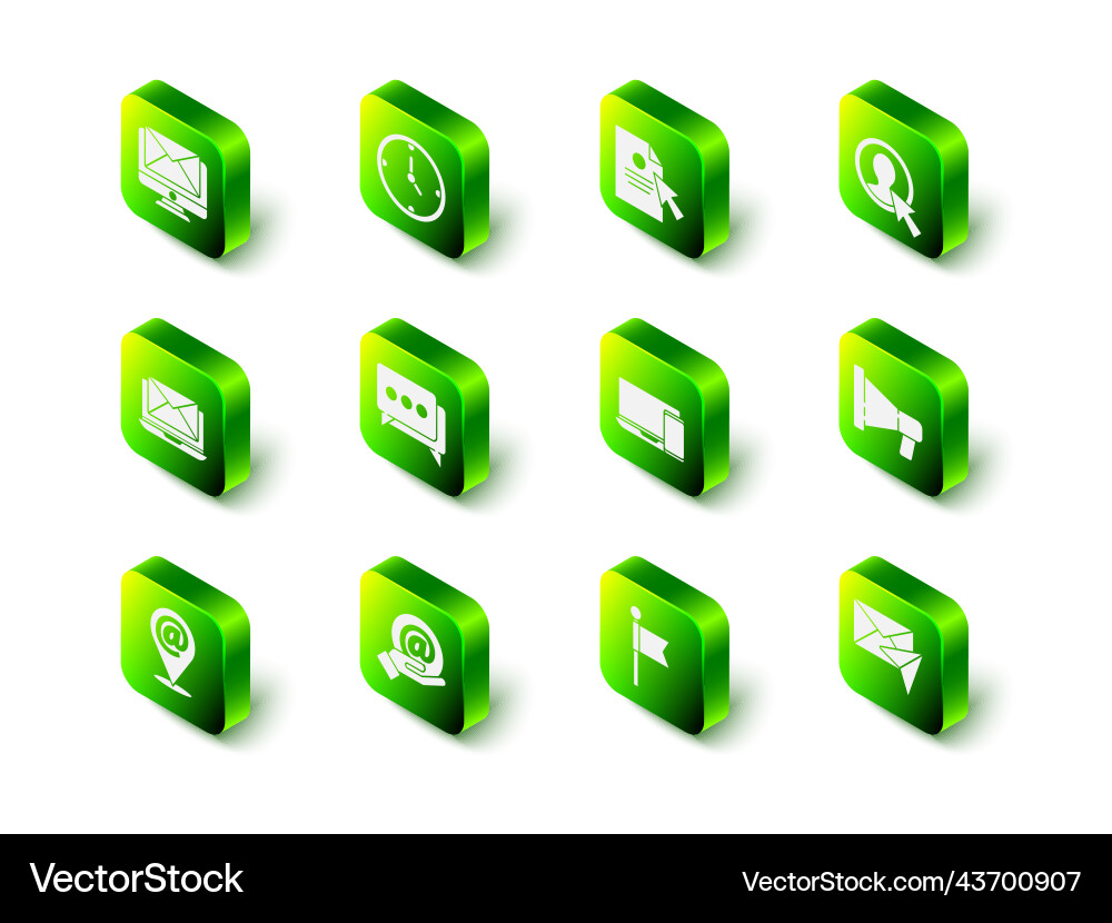 Set clock document and cursor create account Set clock document and cursor create account vector image