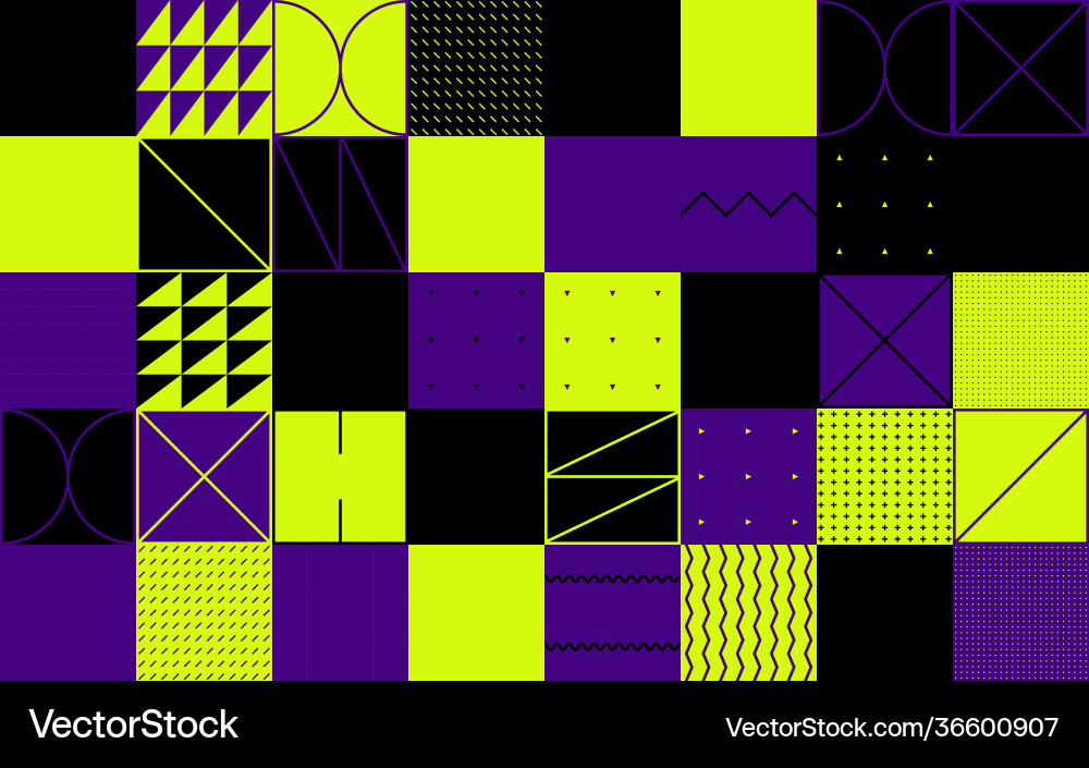 Simple geometric pattern design with basic Simple geometric pattern design with basic vector image