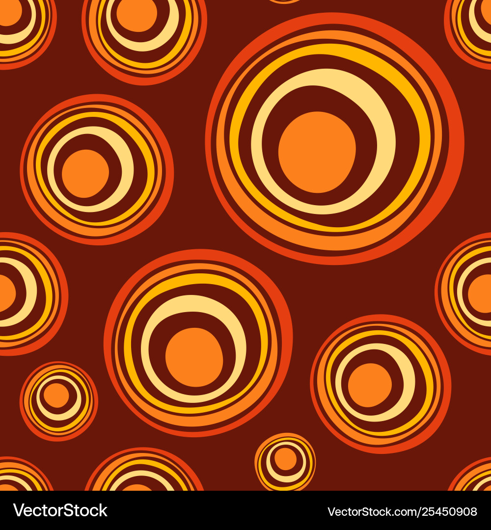 Abstract asymmetrical circles seamless pattern Abstract asymmetrical circles seamless pattern vector image