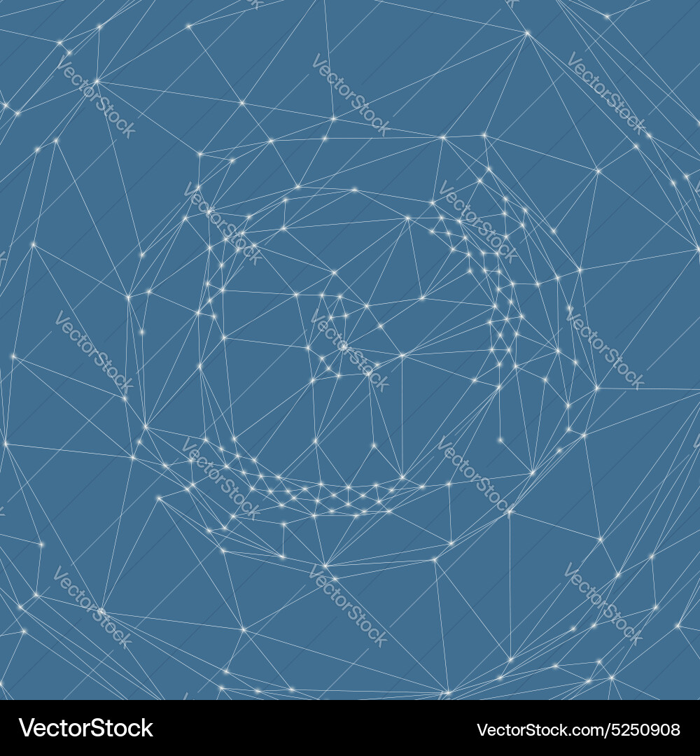 Abstract Technology Network Background vector image