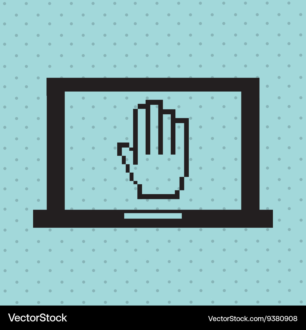 Computer technology design Vector Image