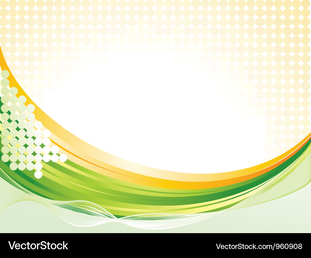 Dynamic Wave Background vector image