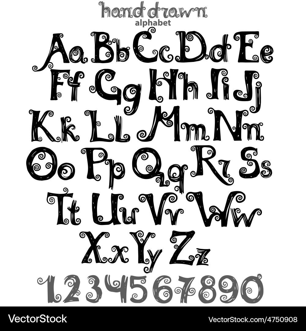 Full abc Vector Image