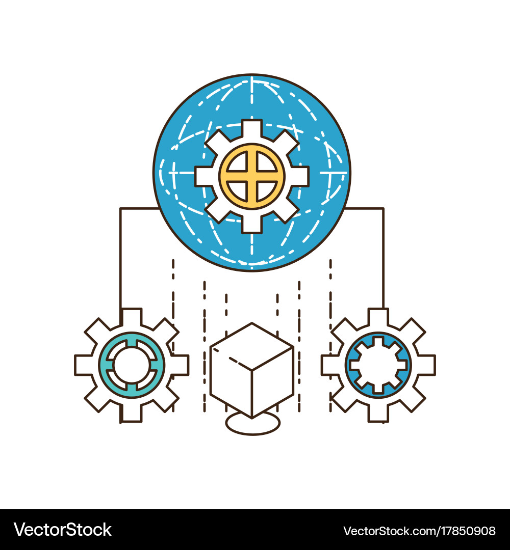 Future technologies design Royalty Free Vector Image