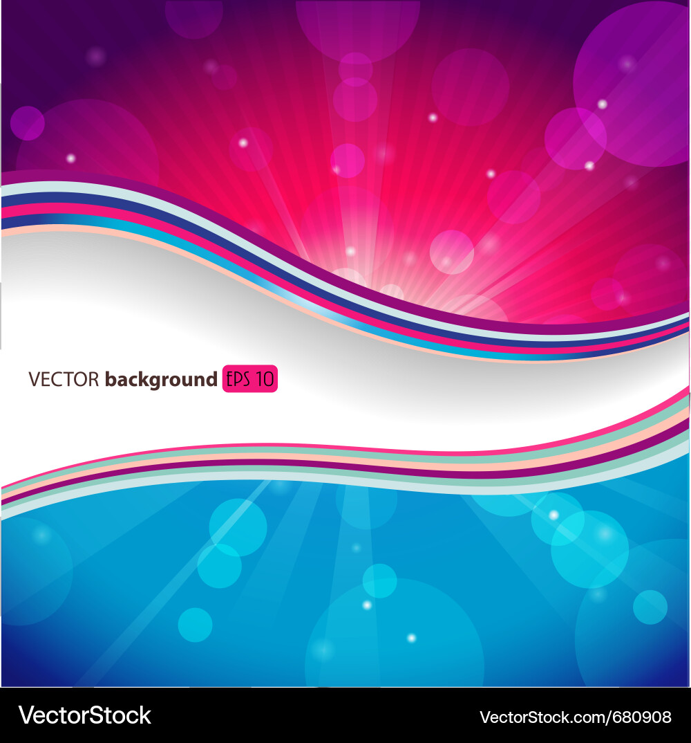 Sparkling Abstract Background Vector Image