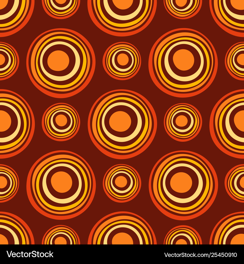 Abstract asymmetrical circles seamless pattern Abstract asymmetrical circles seamless pattern vector image