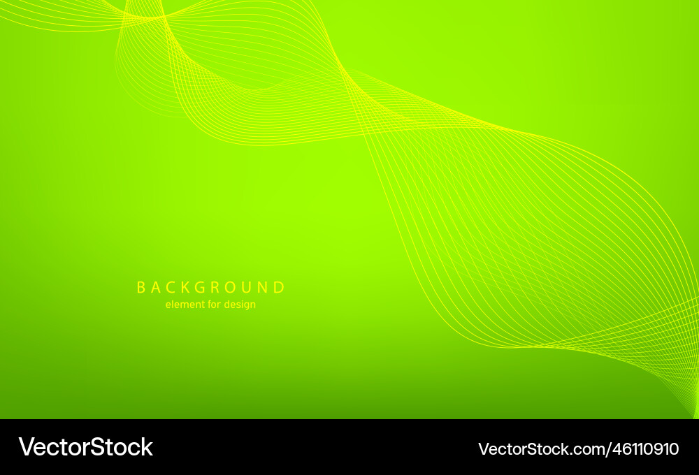 Abstract gradient background wave element Abstract gradient background wave element vector image