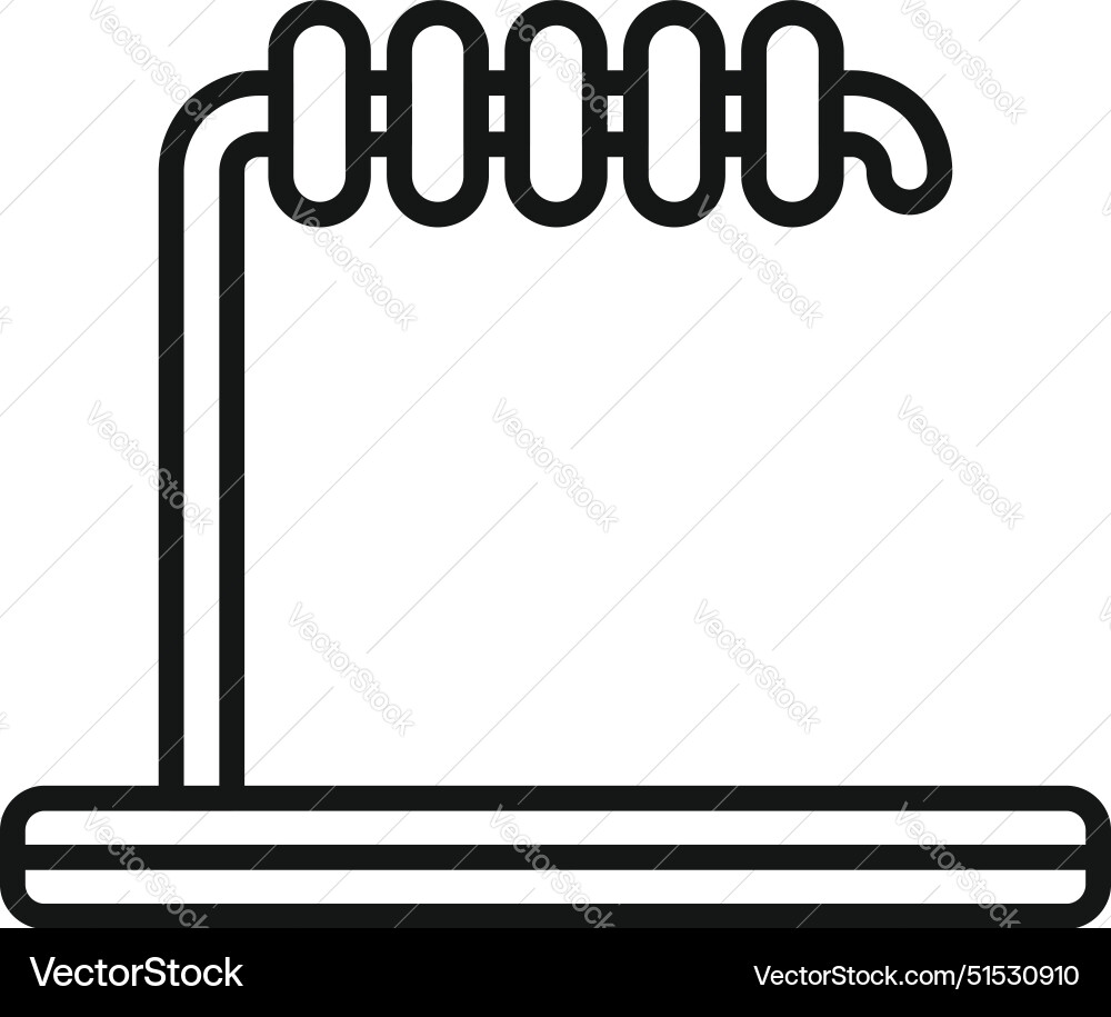 Learning to count using an abacus Vector Image