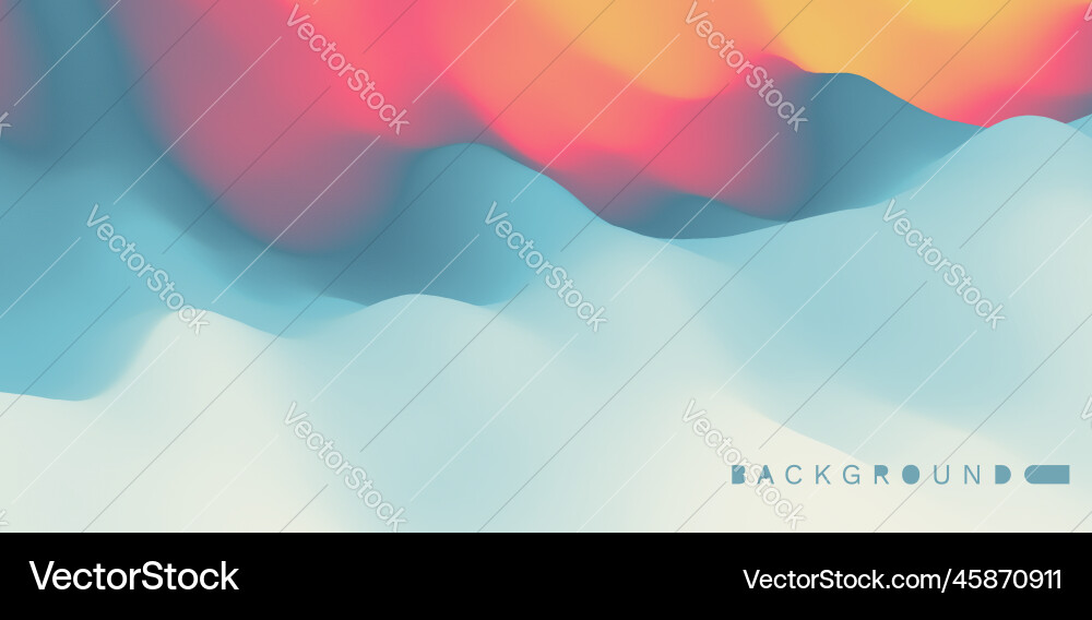 Abstract background with dynamic effect creative Vector Image