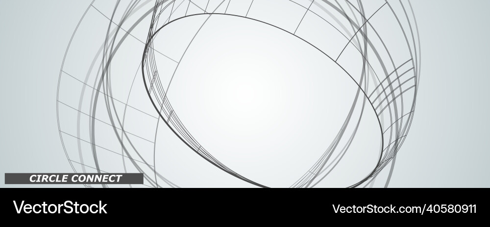 Abstract connect circles connection symbol atom Abstract connect circles connection symbol atom vector image