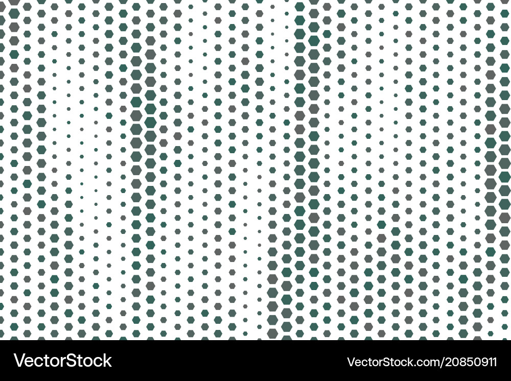 Abstract geometric hexagon pattern colorful vector image