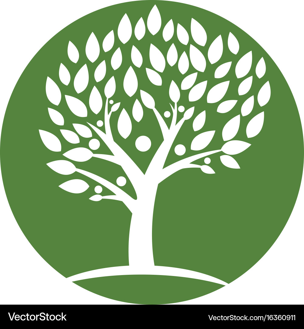 Logos of green leaf ecology nature element icon Vector Image