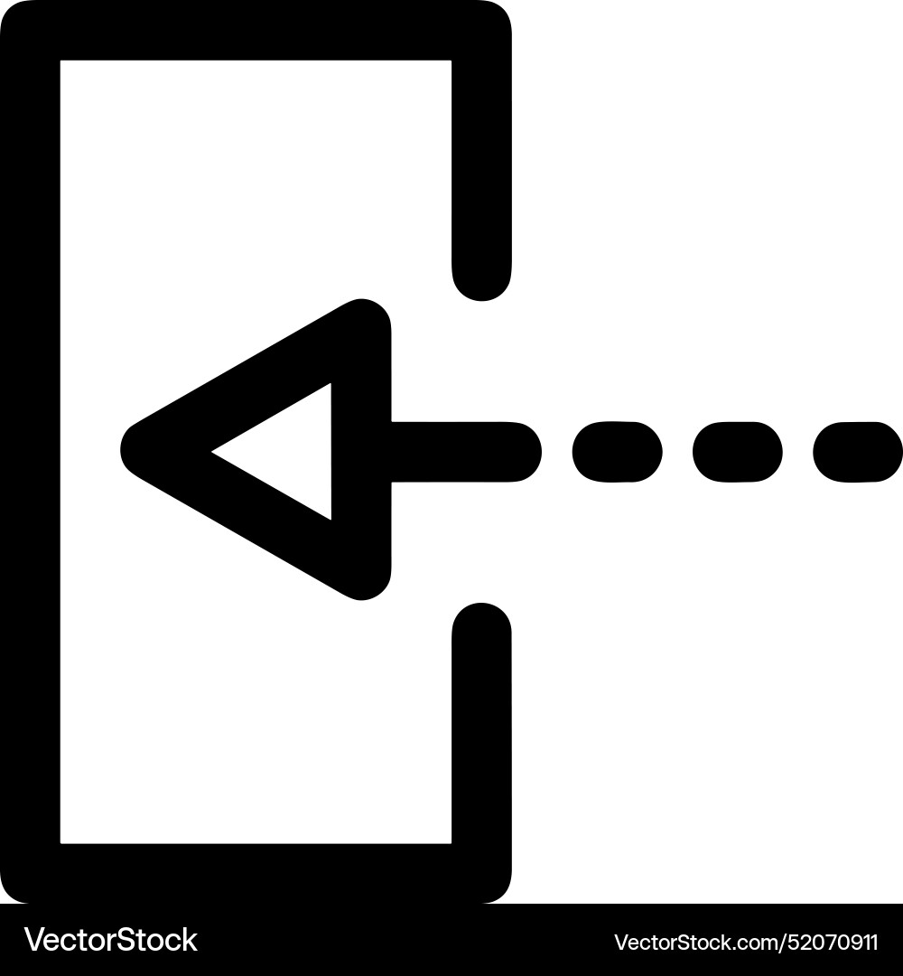 Upload outline icon symbol image Upload outline icon symbol image Vector Image