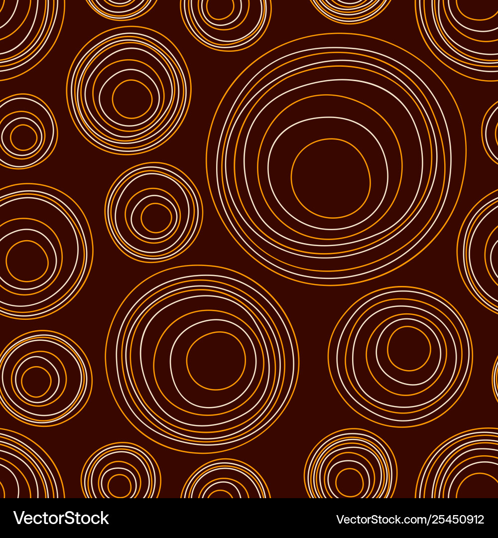 Abstract asymmetrical circles seamless pattern Abstract asymmetrical circles seamless pattern vector image