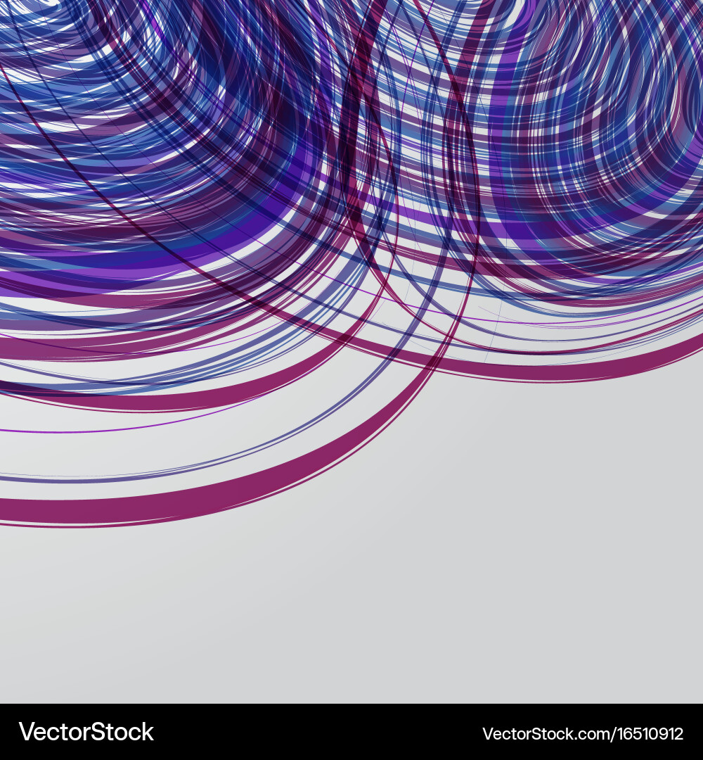 Abstract background with twisted swirles vector image