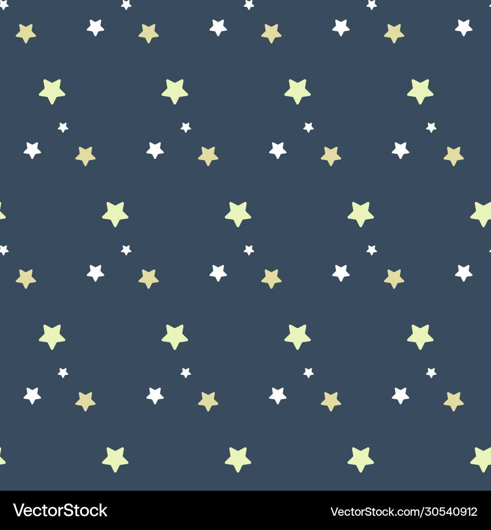 Background with stars seamless pattern Background with stars seamless pattern vector image