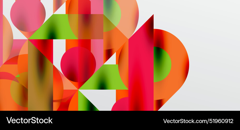 Circles and shadows colorful round elements Circles and shadows colorful round elements Vector Image