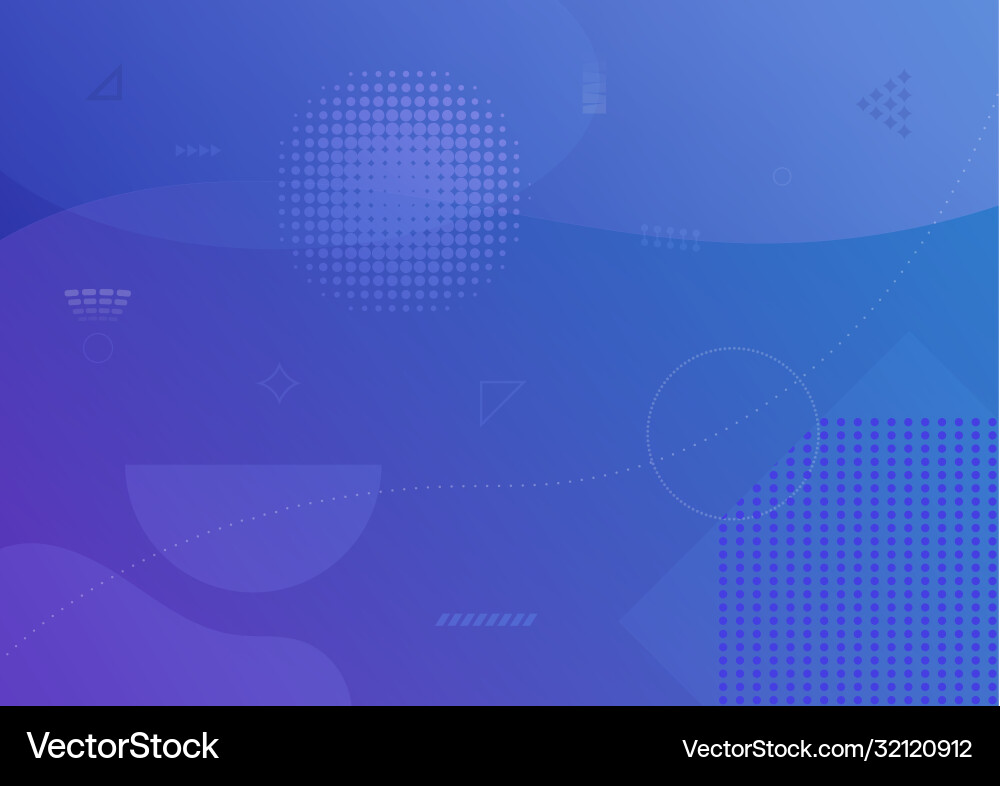 Dynamic Geometric Gradient Background vector image