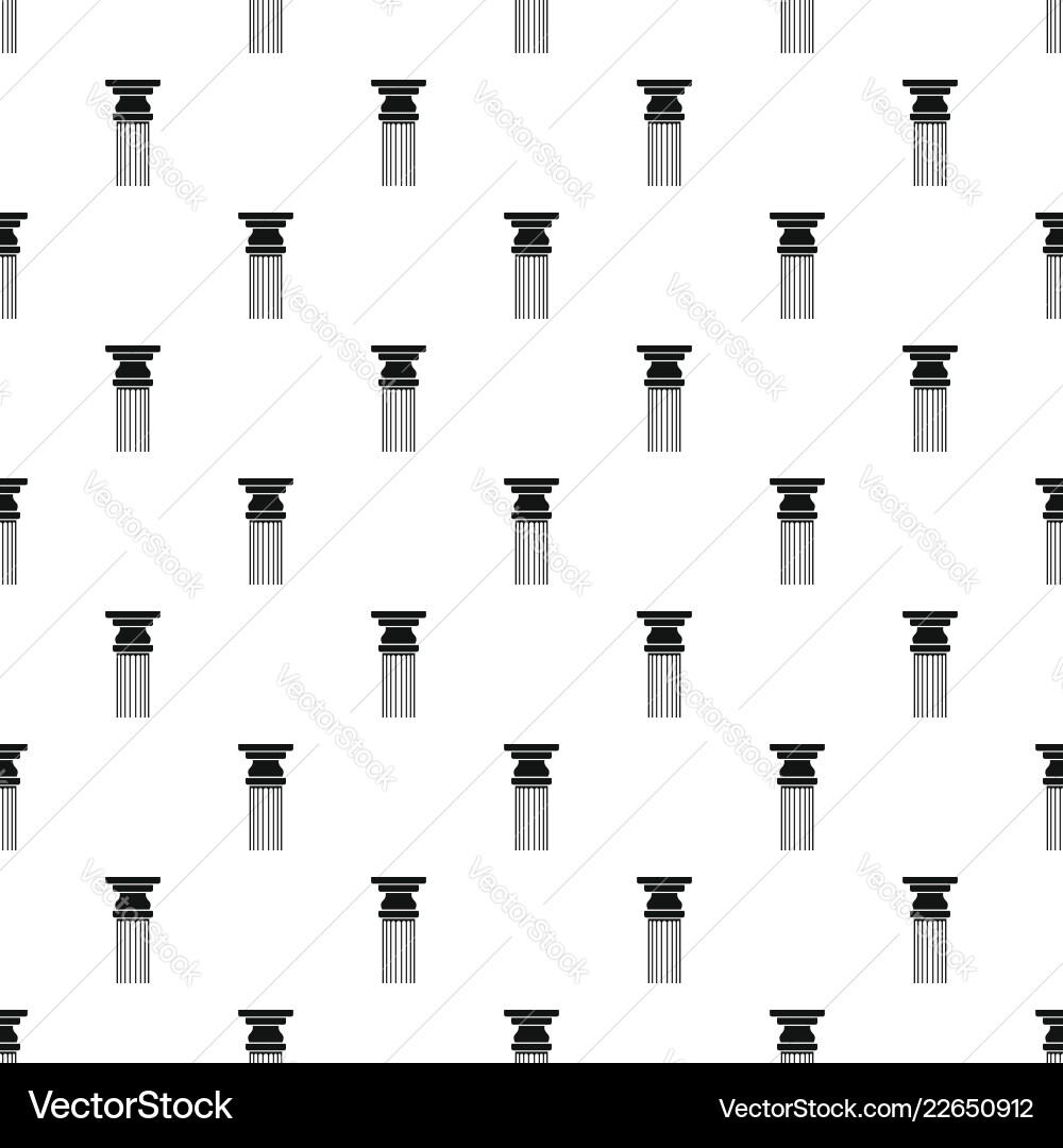 Rectangular column pattern seamless Rectangular column pattern seamless vector image