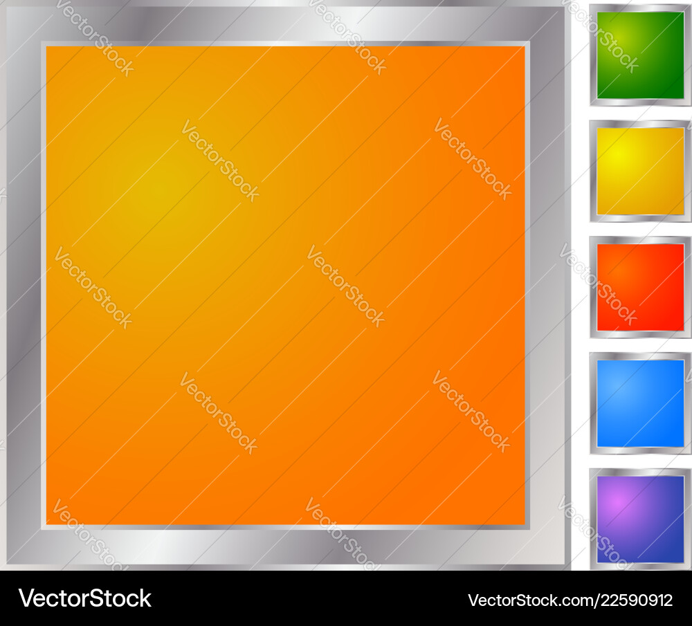 Rounded button tag label with blank empty space vector image
