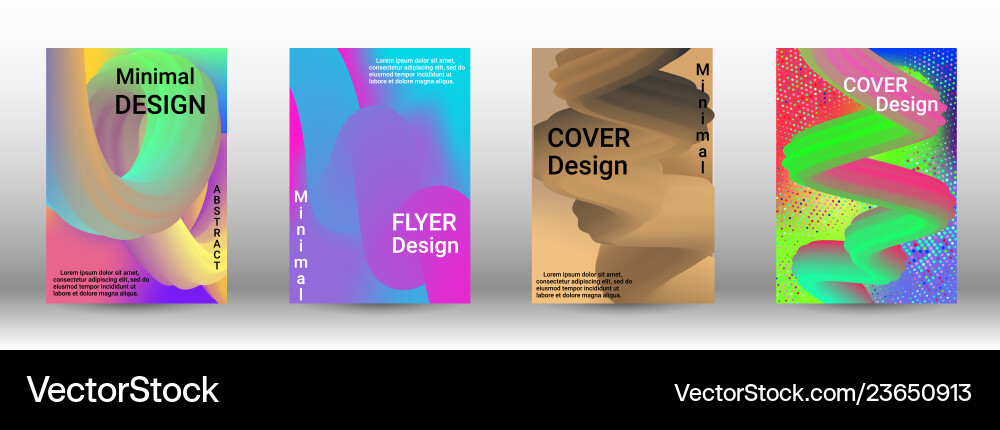 Abstract Liquid Coverage Set vector image