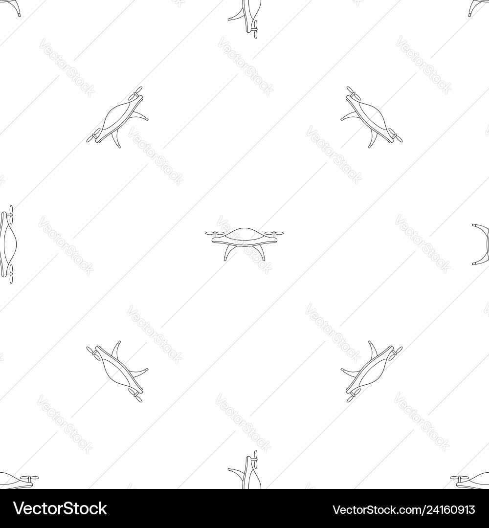Concept drone pattern seamless Concept drone pattern seamless vector image