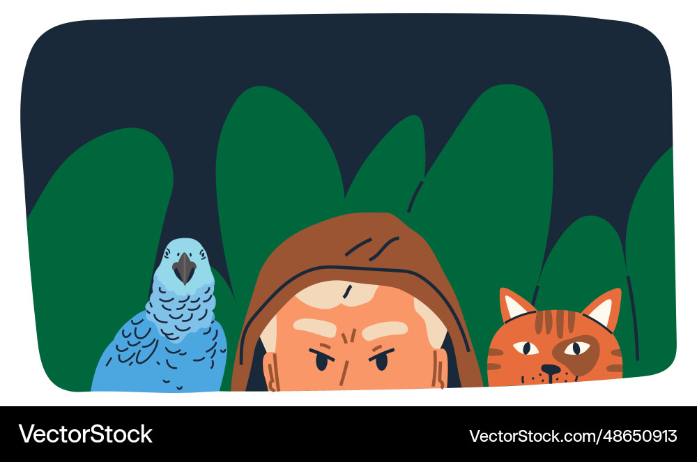 Spying beobachten und schleichen Person Spying beobachten und schleichen Person vektorbild
