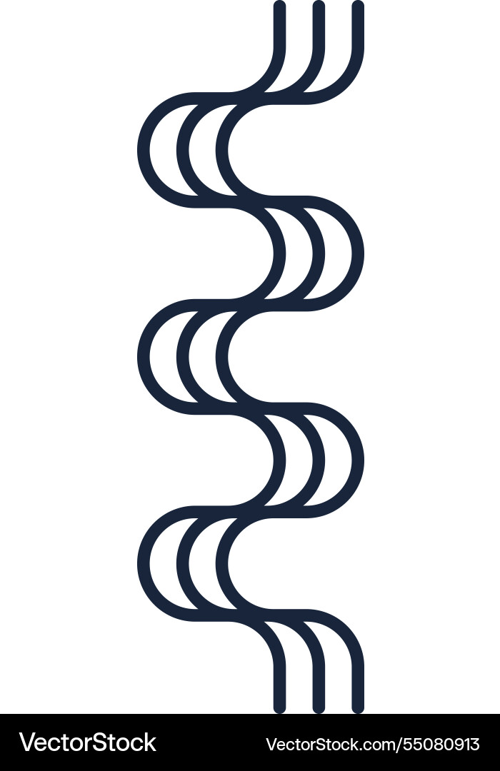 Triple wavy lines are creating an abstract Triple wavy lines are creating an abstract vector image