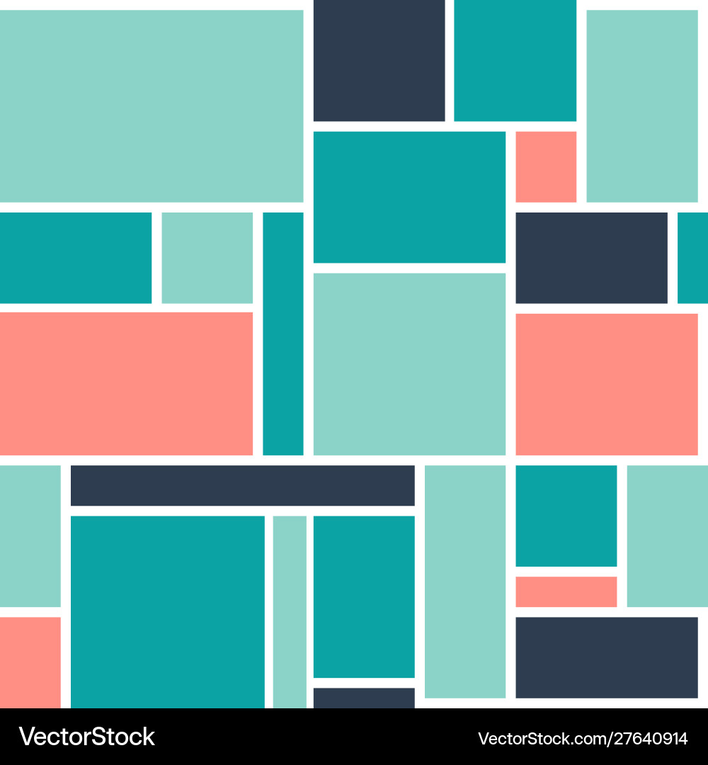 Abstract geometric seamless pattern block Abstract geometric seamless pattern block vector image