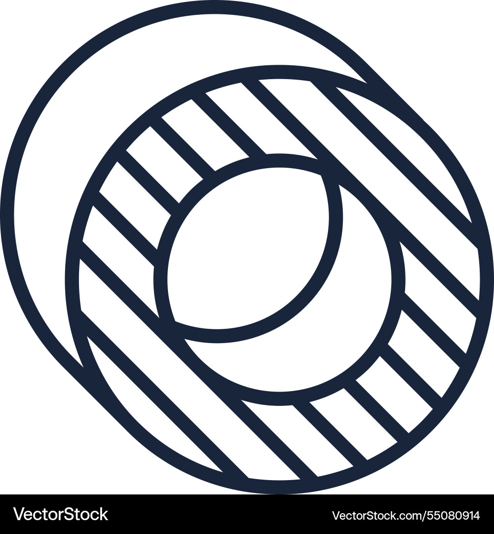 Featuring a simple geometric design Featuring a simple geometric design vector image