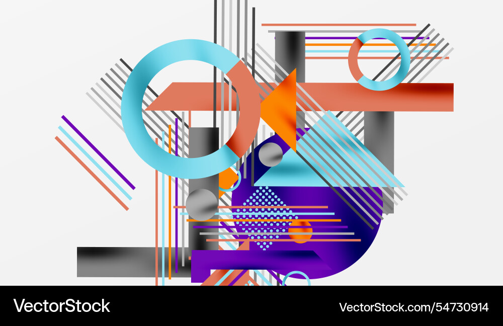 Geometric background showcasing sharp lines Geometric background showcasing sharp lines vector image