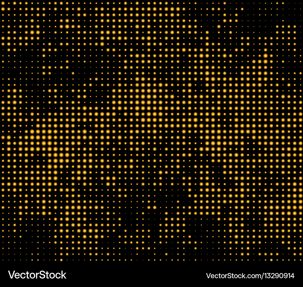 With four halftone patterns vector image