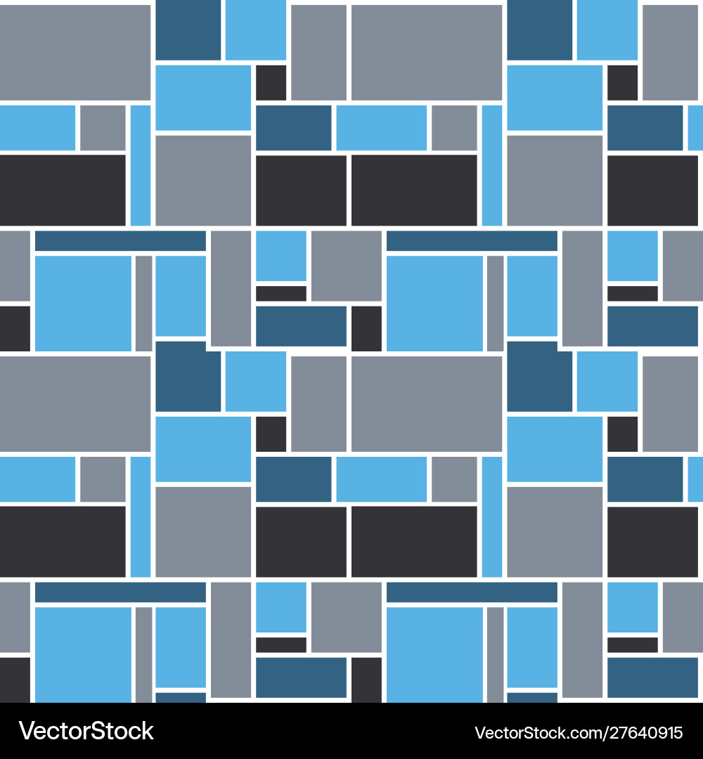 Abstract geometric seamless pattern block Abstract geometric seamless pattern block vector image
