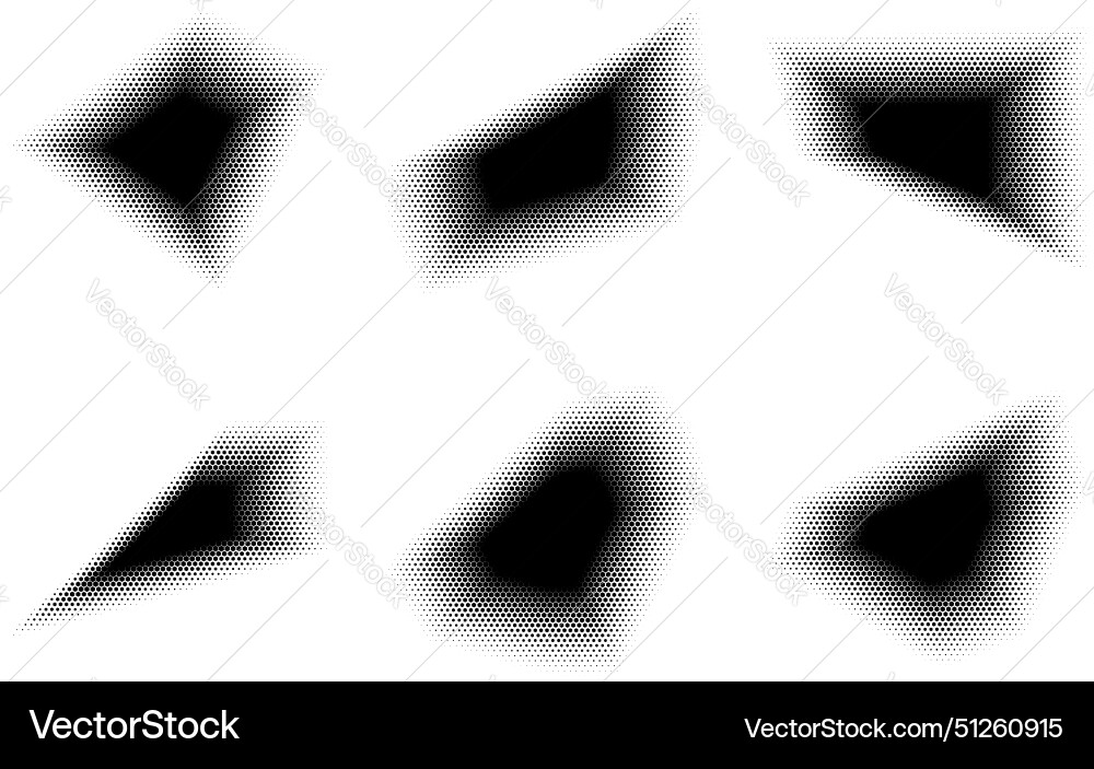 Halftone hexagon pattern reprographic technique Halftone hexagon pattern reprographic technique vector image