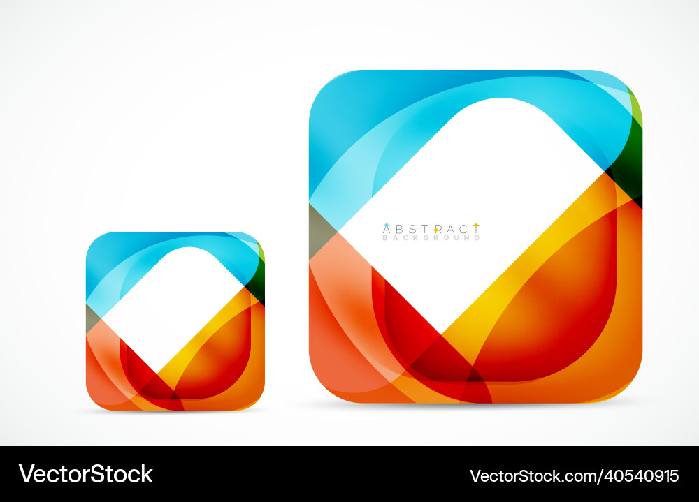 Minimal background abstract square shape Minimal background abstract square shape vector image
