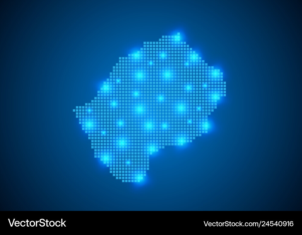 Abstract blue background with map internet line Abstract blue background with map internet line vector image