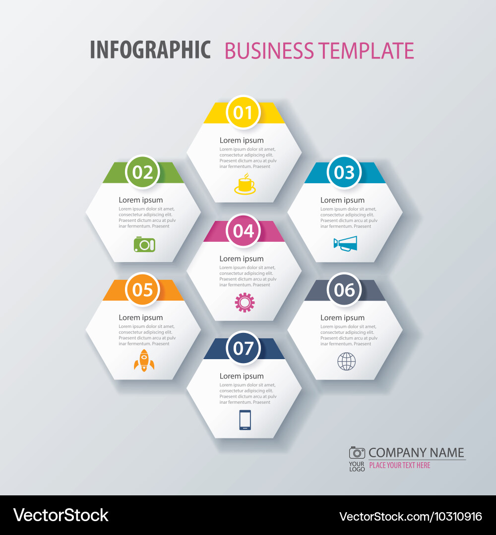 Business Infographic Layout Templates – Royalty-Free Vector | VectorStock