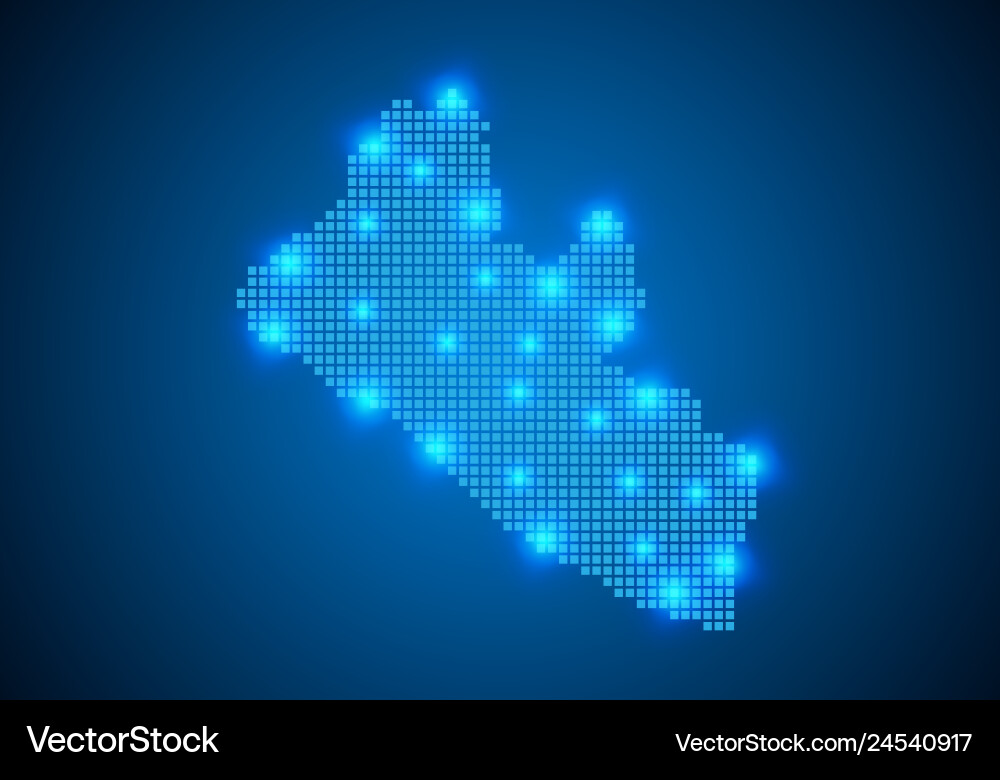 Abstract blue background with map internet line Abstract blue background with map internet line vector image