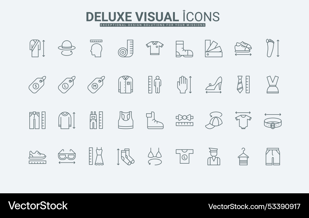 Clothes size guide to measure circumference width Clothes size guide to measure circumference width vector image