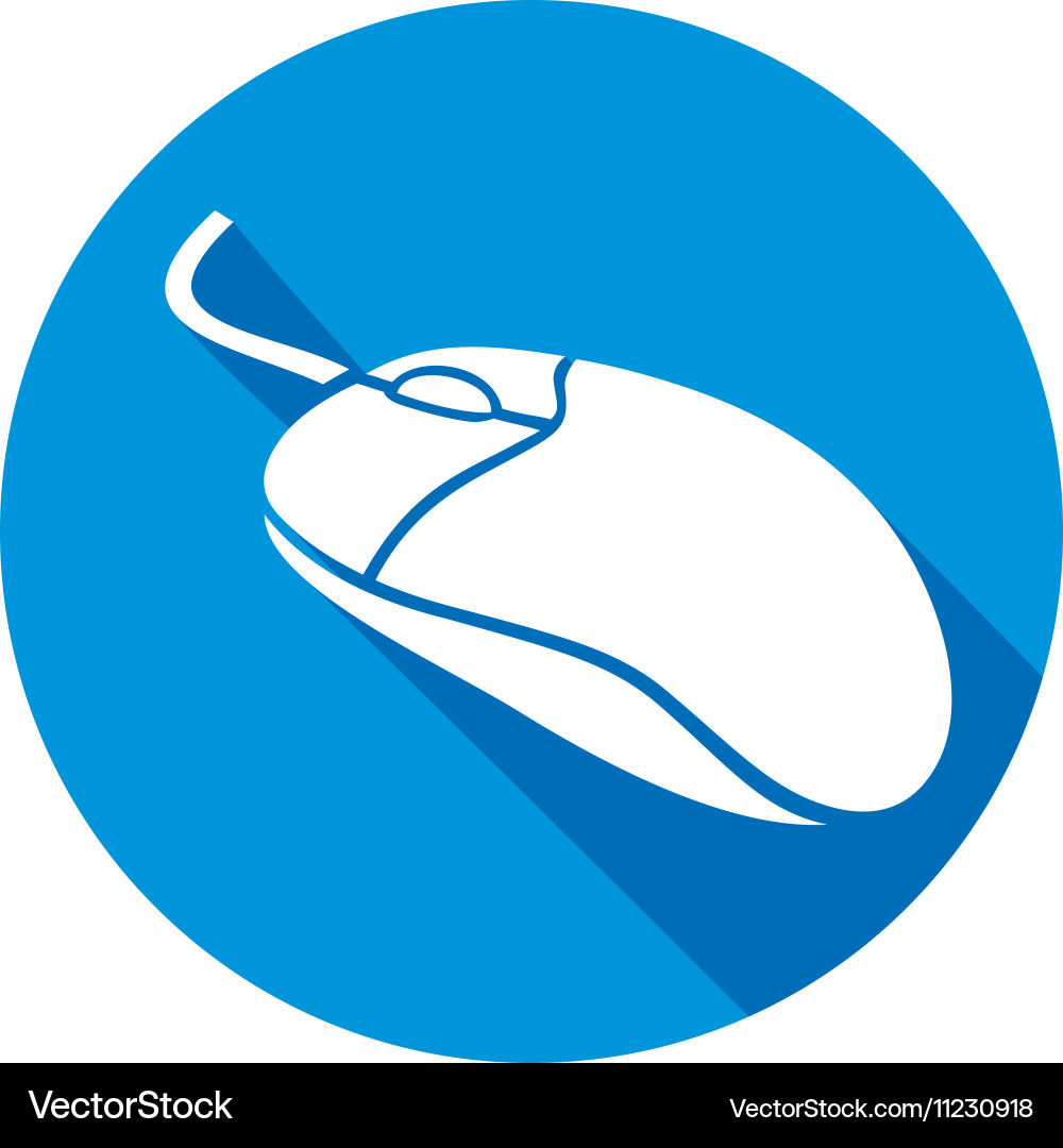 Computer Mouse Icon - Digital Device vector image